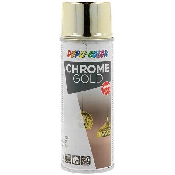 Spray Vopsea Dupli-Color Chrome Gold 200ML 684272